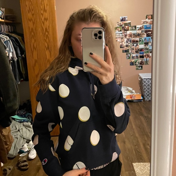 Champion polka dot sweatshirt - Picture 1 of 6